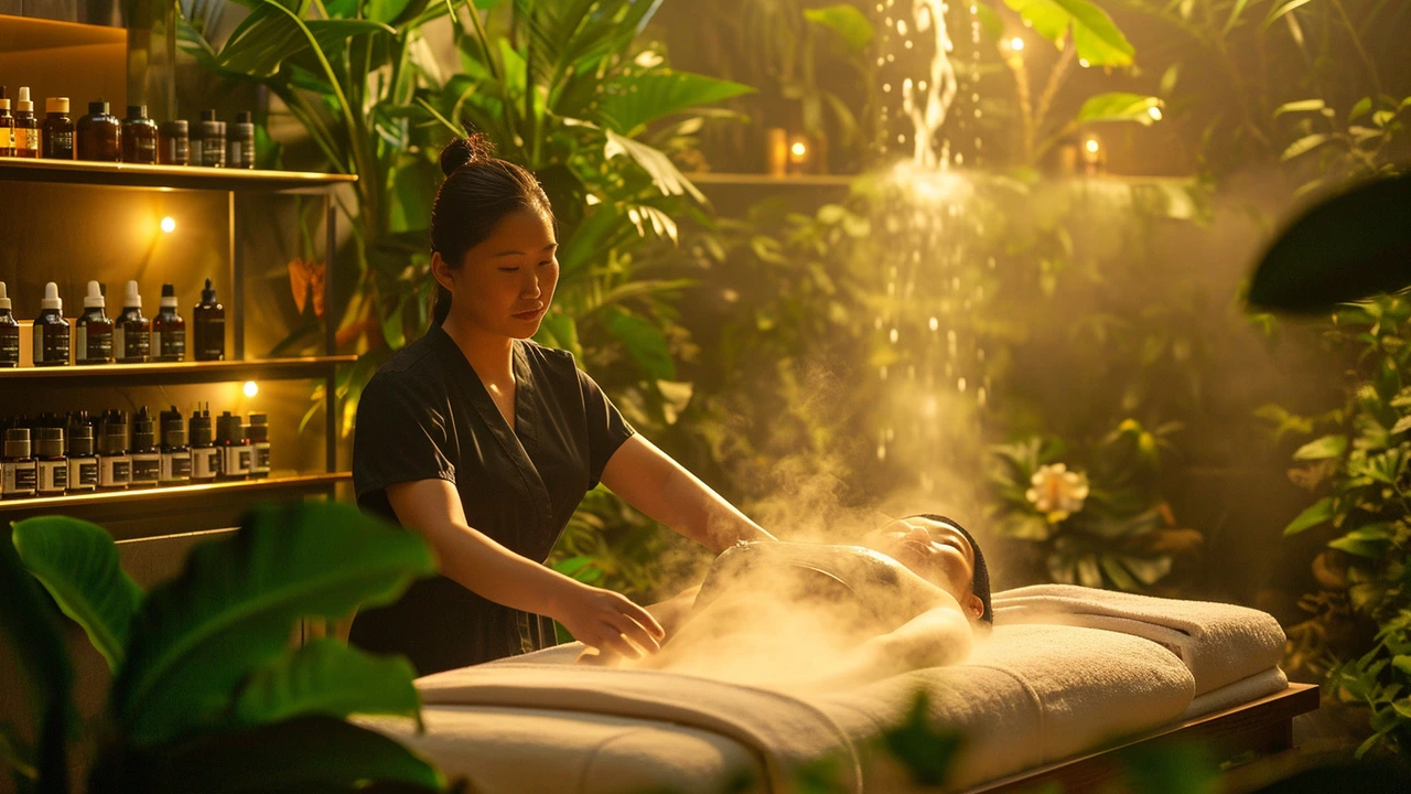 Aromaterapeutická masáž pro hlubokou relaxaci: Průvodce vůněmi a doteky