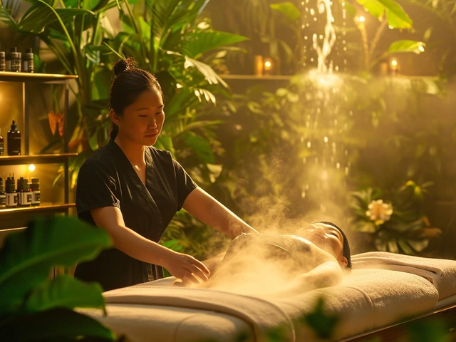 Aromaterapeutická masáž pro hlubokou relaxaci: Průvodce vůněmi a doteky