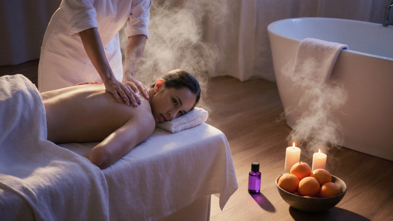 Aromaterapeutická masáž pro zlepšení kvality života: jak účinně uvolnit stres a obnovit energii