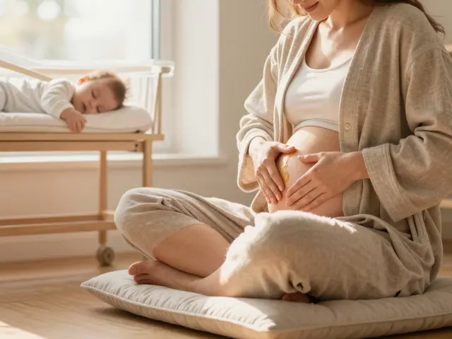 Jak masáž po porodu pomáhá při ztrátě tělesné hmotnosti