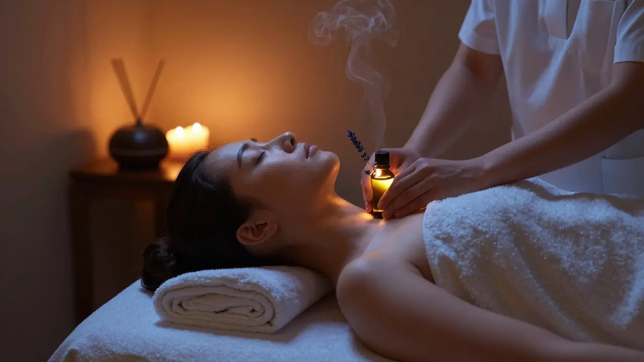 Jak aromaterapeutická masáž pomáhá při bolestech hlavy