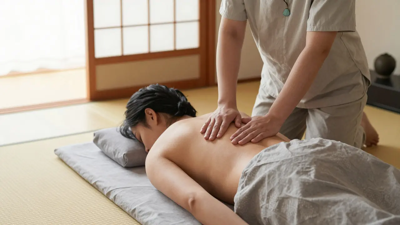 Masáž shiatsu: Co o ní říkají vědci? Vědecké důkazy a reálné účinky