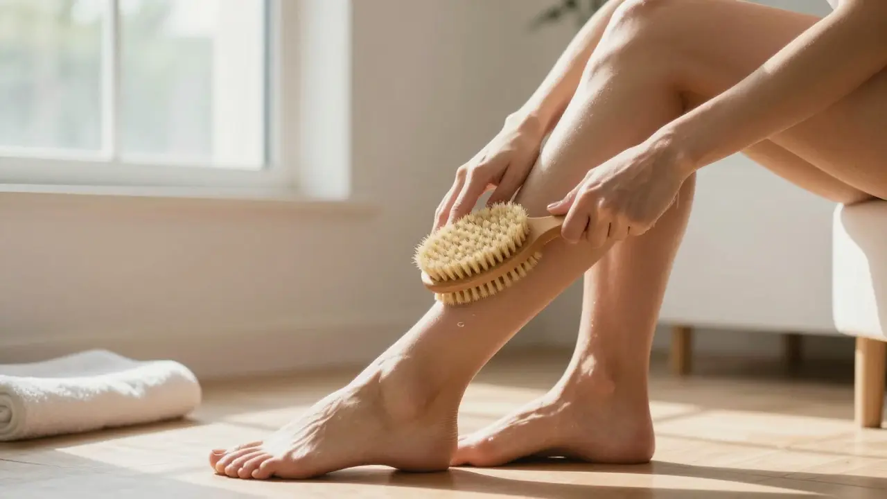 Jak používat masážní kartáč: krok za krokem pro účinnou anticeulitidní masáž