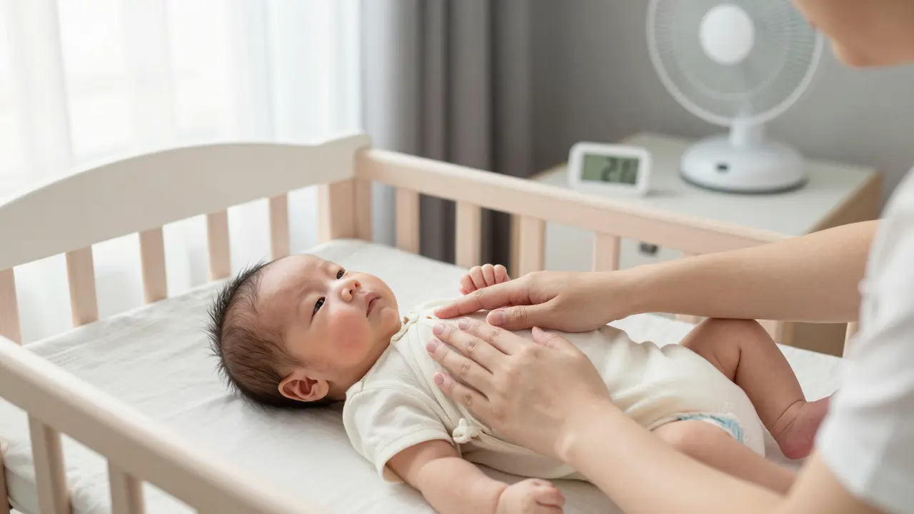 Jak poznat, že je miminku horko: praktické znamení a co dělat