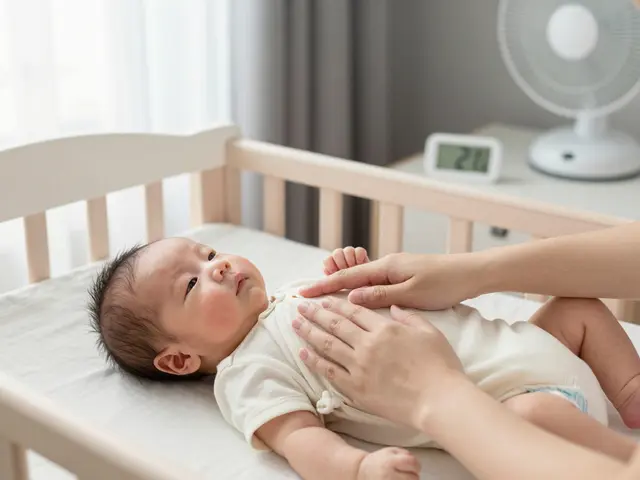 Jak poznat, že je miminku horko: praktické znamení a co dělat