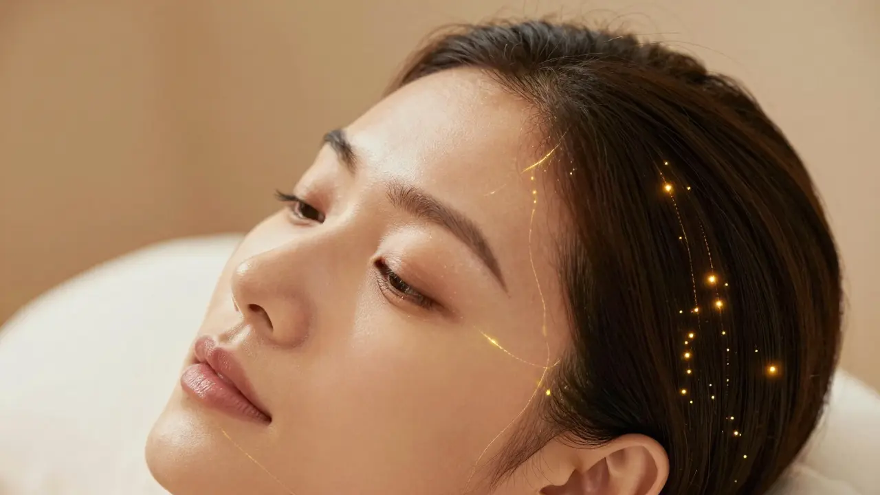 Indická masáž hlavy a pleť: Jak zastavit vrásky pomocí Shiropadraby