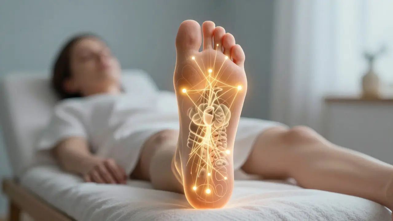 Reflexní masáž: Jak funguje, kde jsou body a co skutečně pomáhá
